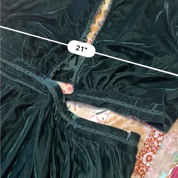 ASOS DESIGN high neck lace insert velvet mini dress with cut out 14 NWT - Picture 11 of 16